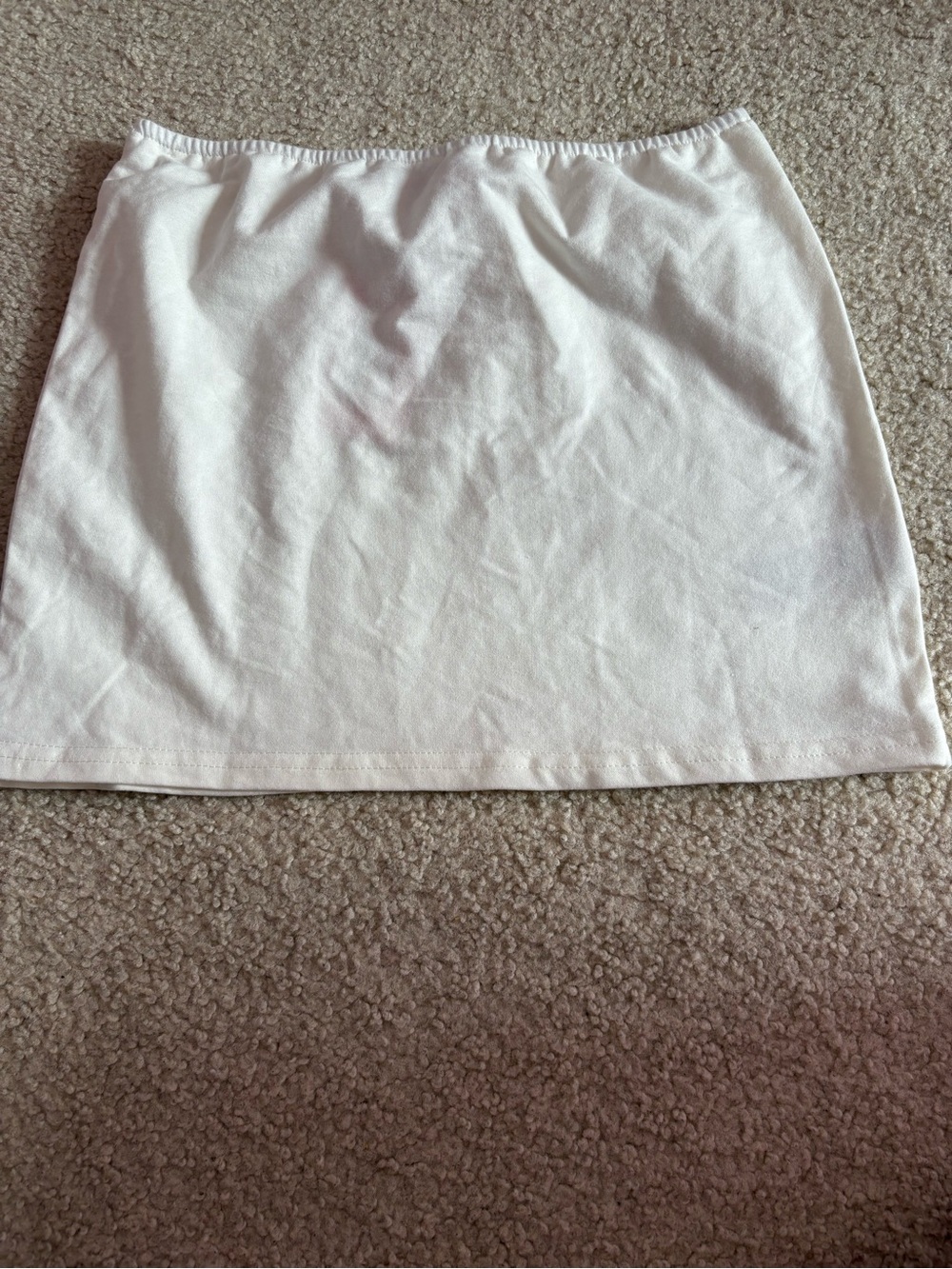 Edikted White Mini Skirt